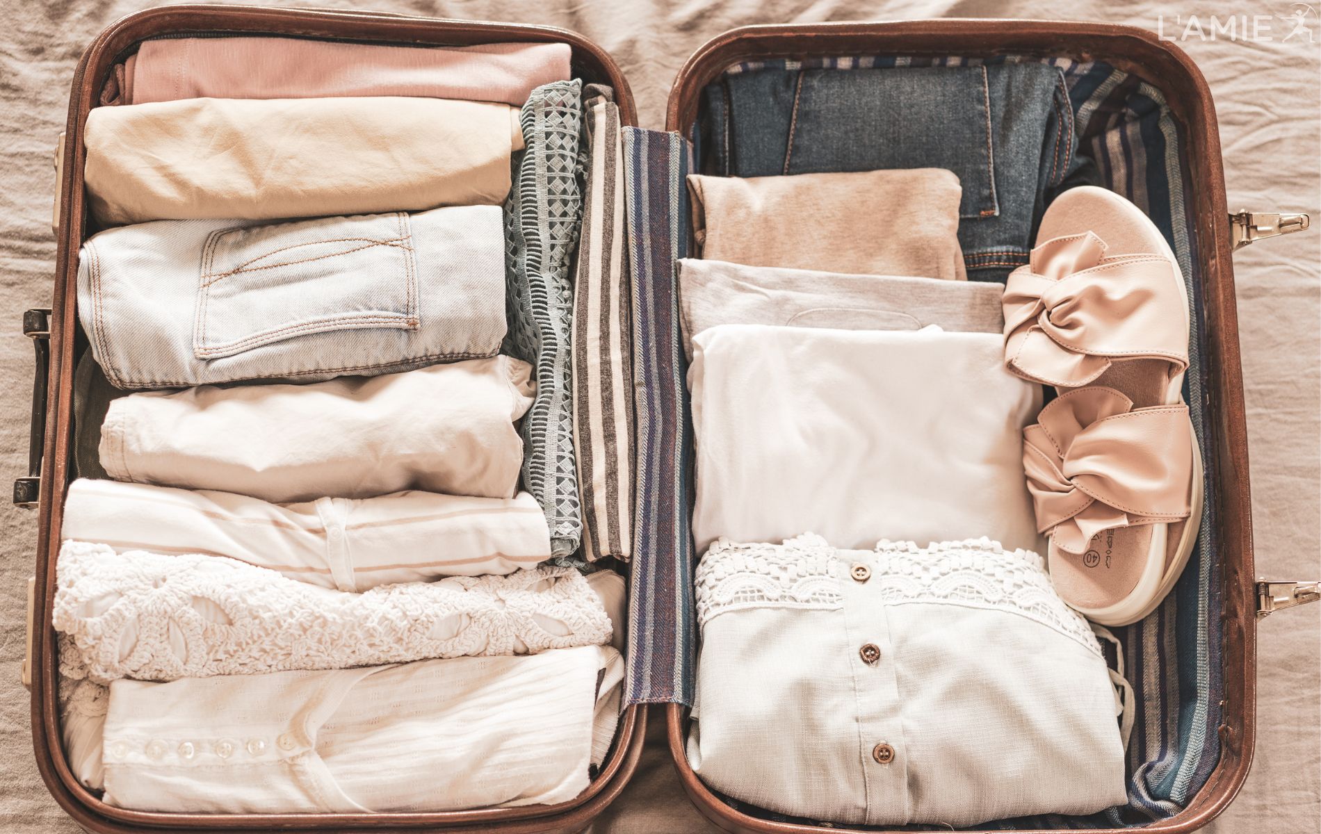 Travel-Hack: Rollen statt falten, Koffer packen Tipps